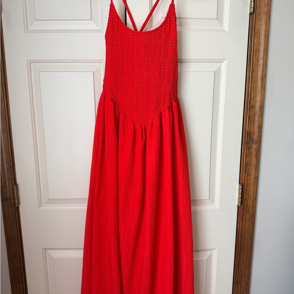 ASOS Red Maxi Dress